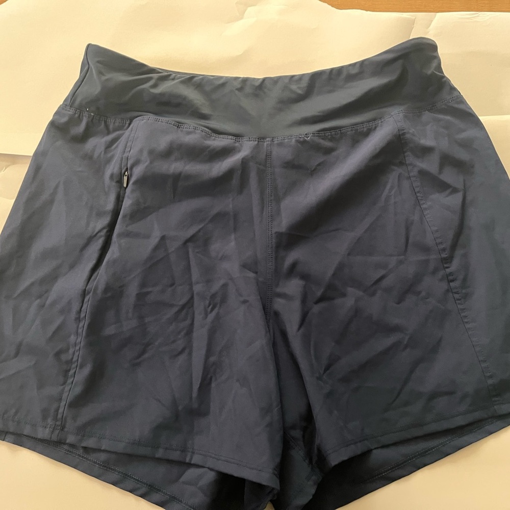 Hurley Women’s Navy Workout Shorts - Large